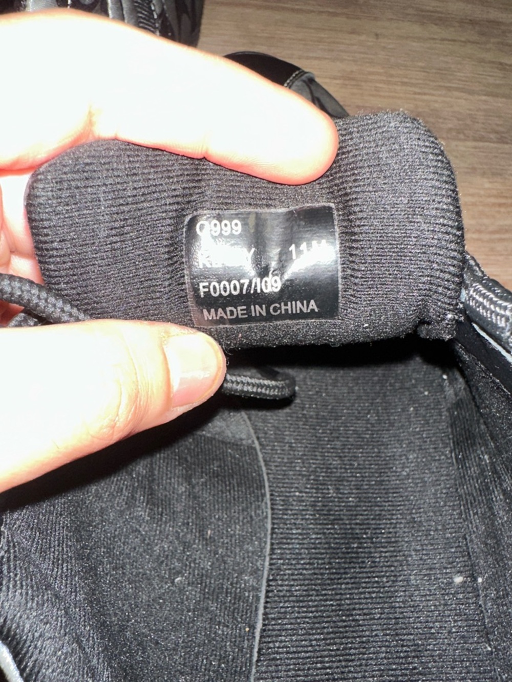 Coach Black and Gray Signature Pattern Lace-Up Sneakers - Picture 9 of 10